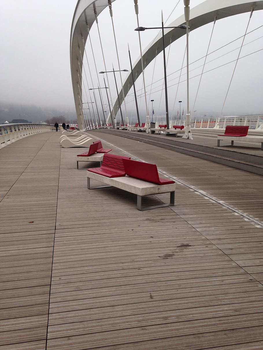 Bridge, Lyon, Confluence, transportation, bridge - man made structure HD wallpaper
