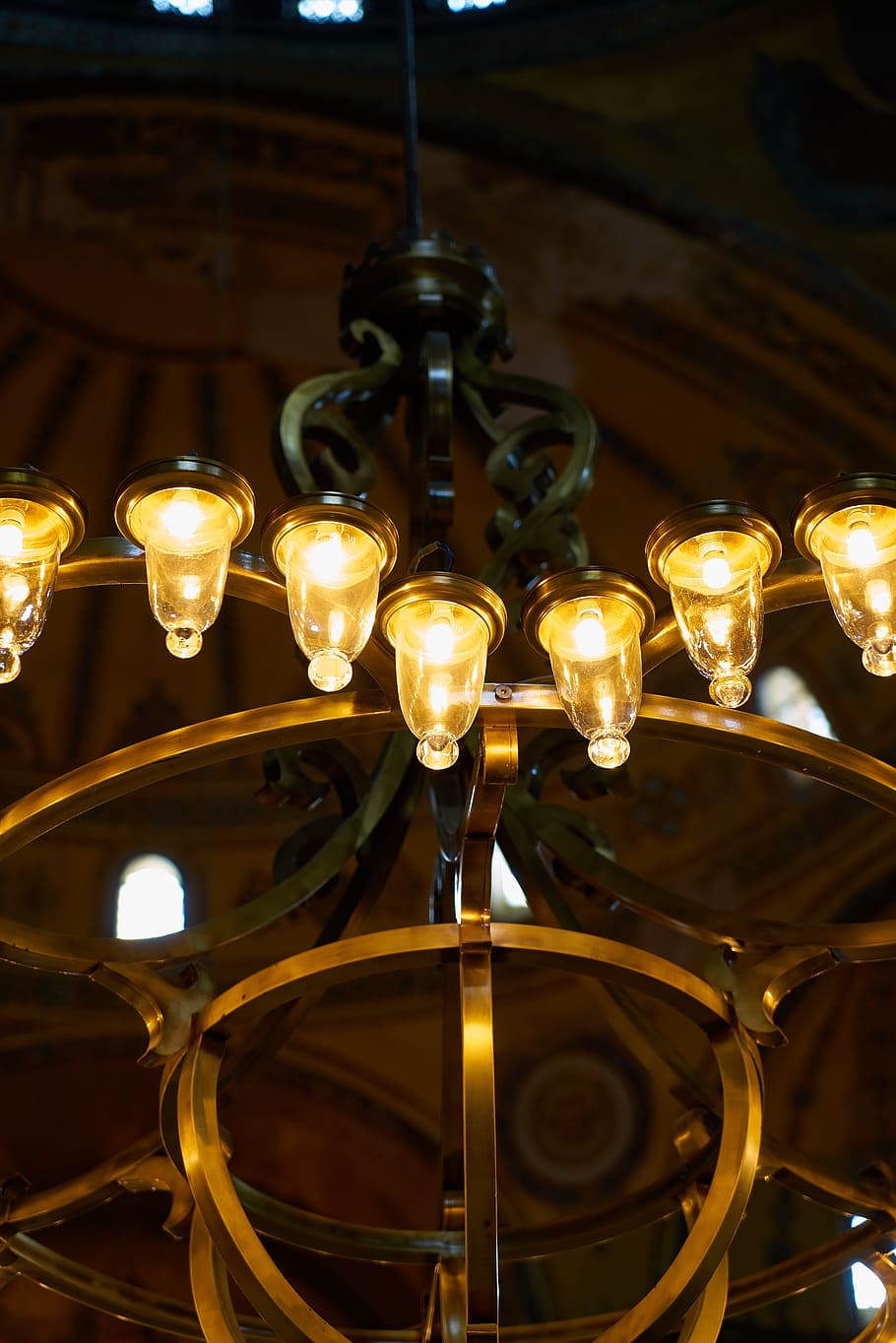 lamp, light, chandelier, background, beautiful, lighting, macro HD wallpaper