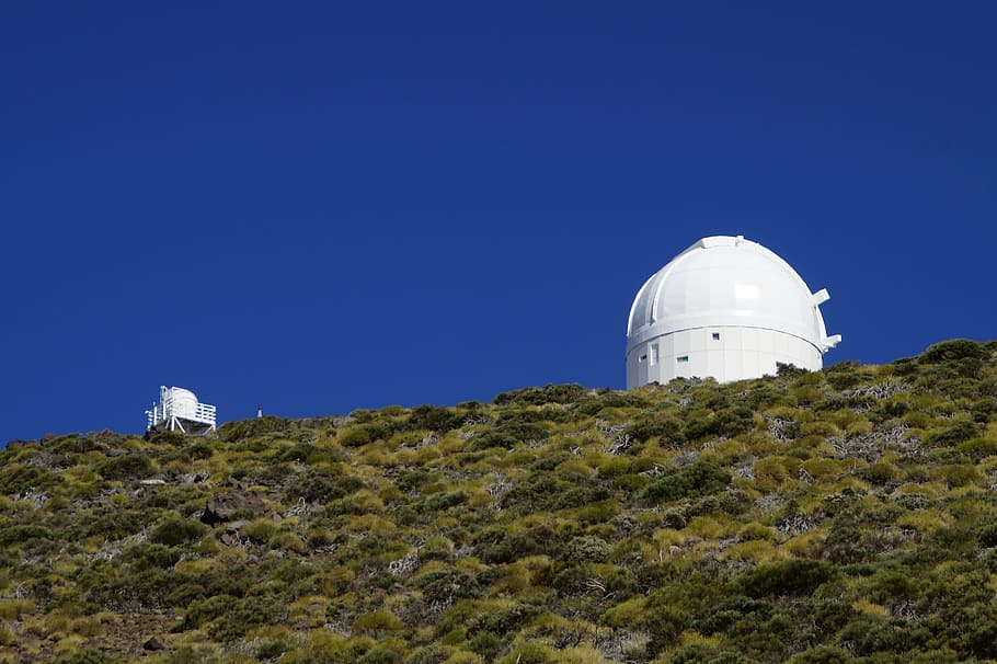 the observatory on teide, izana, izaña, tenerife, canary islands HD wallpaper