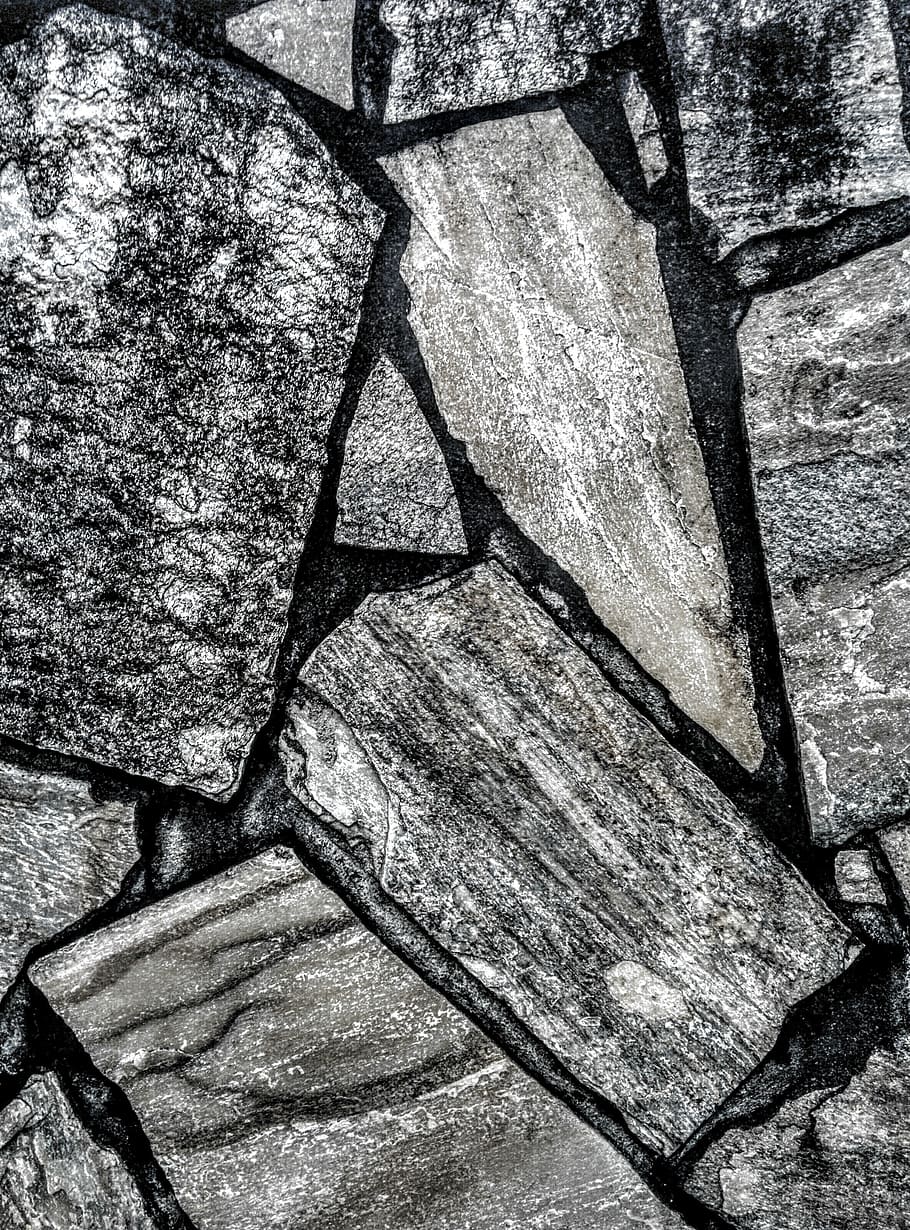 rock, texture, material, natural, jagged, construction, nature HD wallpaper