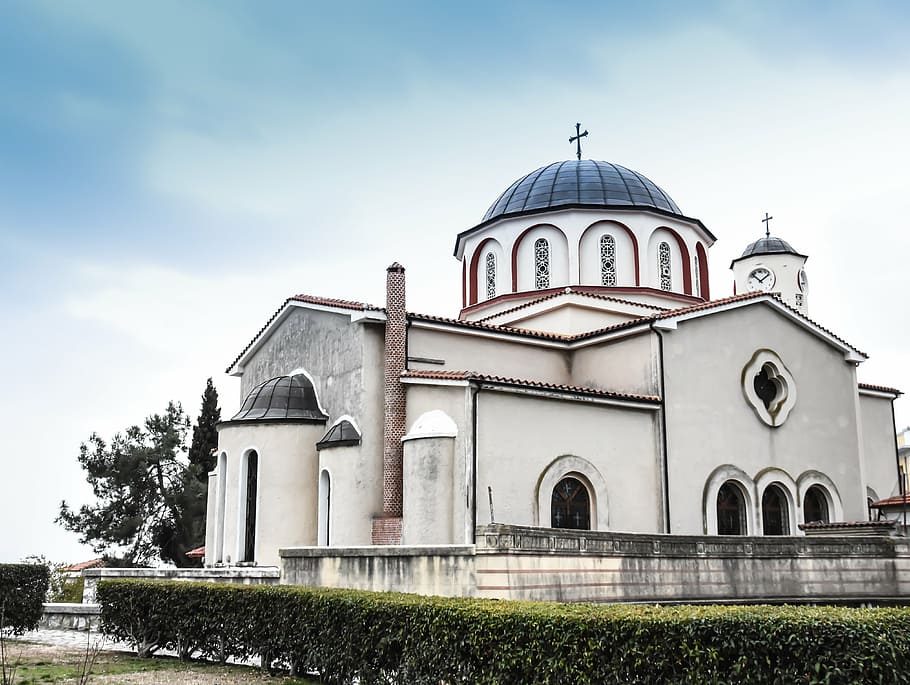 church, thassos, greece, eastern, hellenic, ancient, culture HD wallpaper