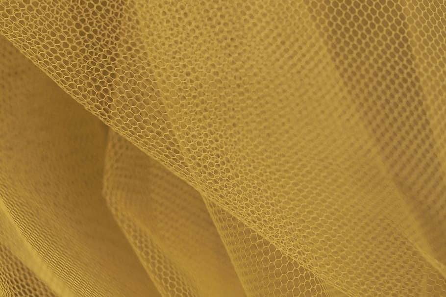 yellow mesh net, Tulle, Fabric, Structure, Pattern, background HD wallpaper
