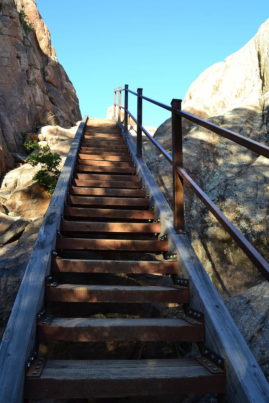Stairs, Staircase, Rustic, Steps, Rocks, hiking, outdoor, stairway HD wallpaper