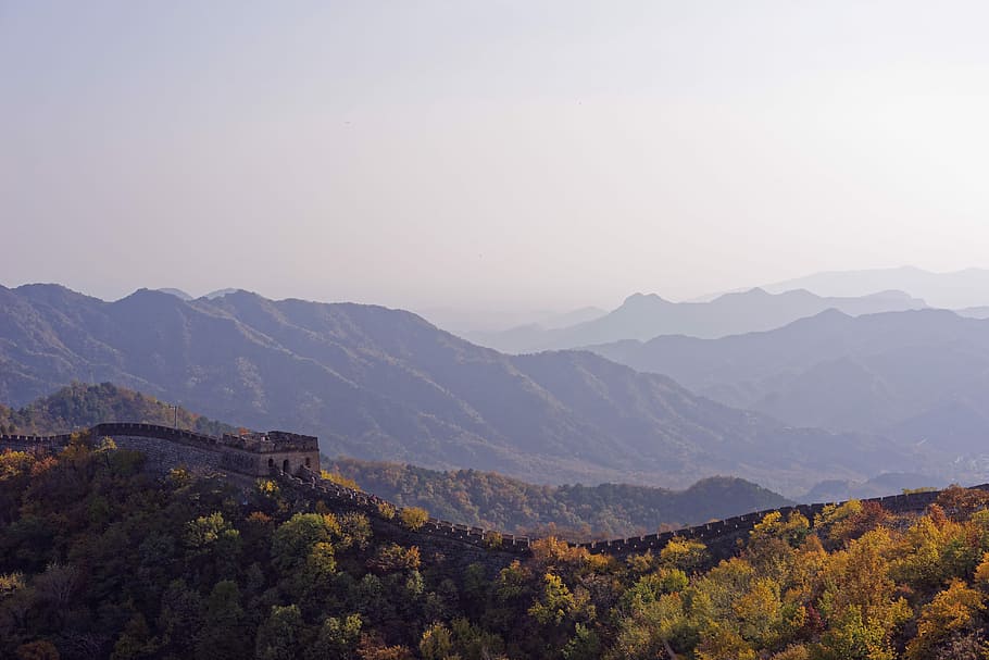 Great Wall Of China, China, The Great Wall of China, mountain HD wallpaper