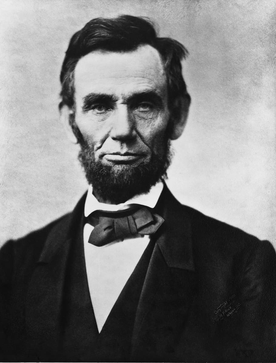 Abraham Lincoln, president, portrait, united states, america, HD wallpaper
