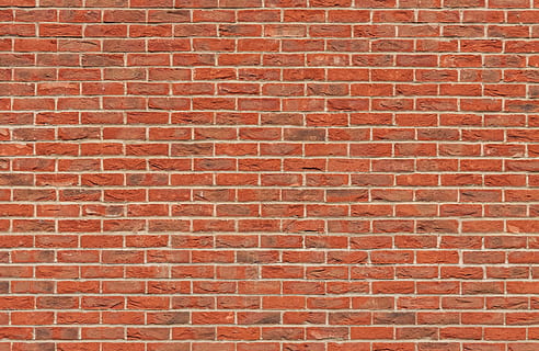 photo of brown concrete brick wall, texture, backgrounds, red HD wallpaper