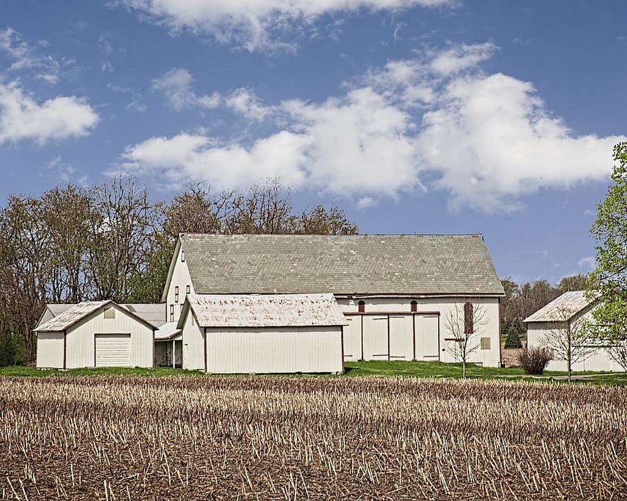 barn, rustic, barns, ohio, digital art, rural, scenic, country HD wallpaper