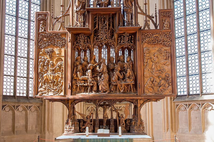 rothenburg of the deaf, st jacob, riemenschneider, holy-blood-altar