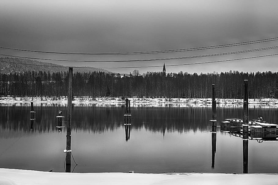 water, reflection, lake, river, no people, nature, tranquility HD wallpaper