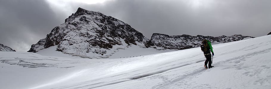 snow, winter, panorama, nature, cold, glacier, snow landscape HD wallpaper