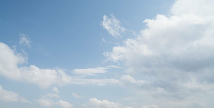 cloud, sky, blue, nature, weather, day, air, backgrounds, outdoors HD wallpaper