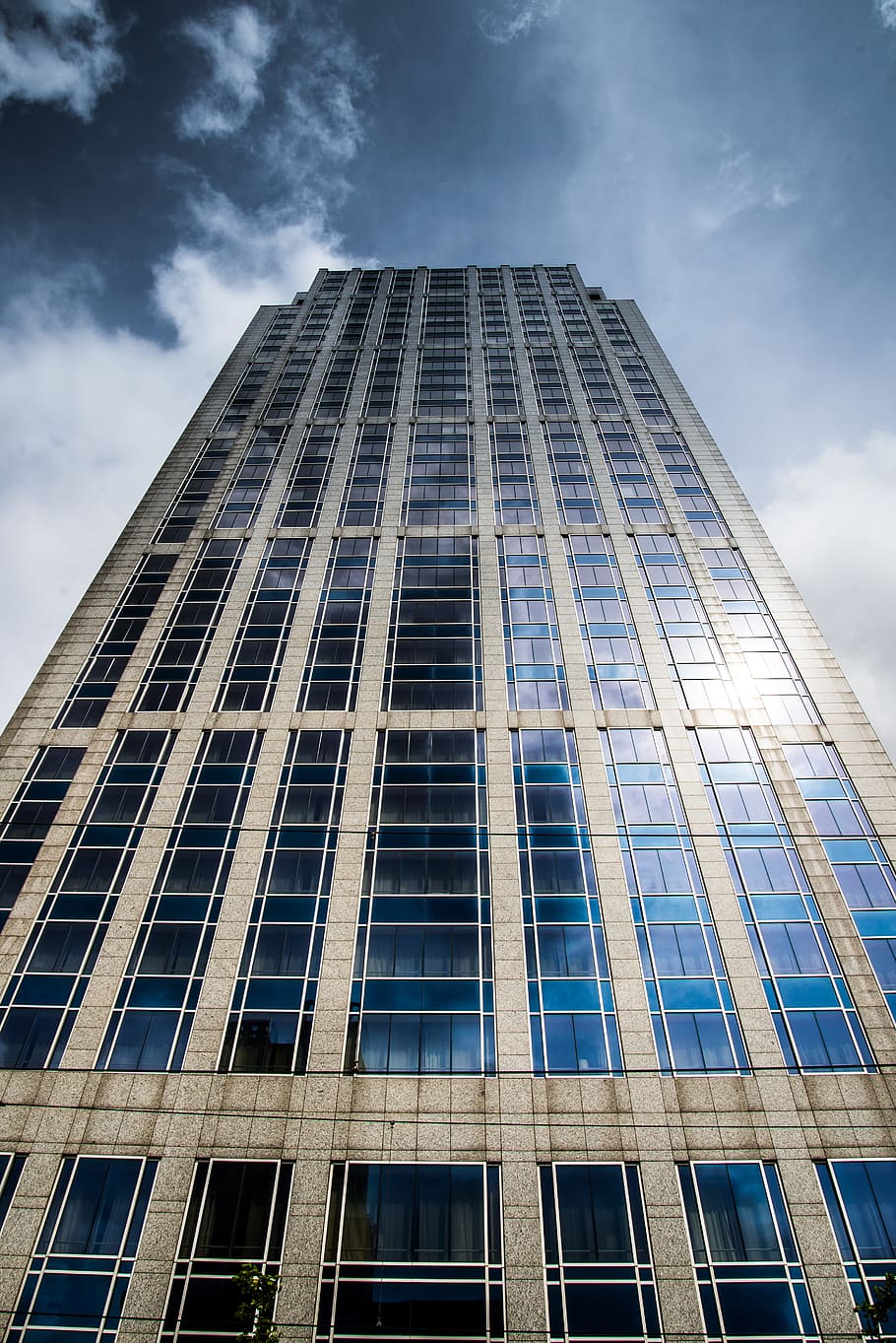 building, architecture, high-rise, skyscraper, facade, low angle shot HD wallpaper