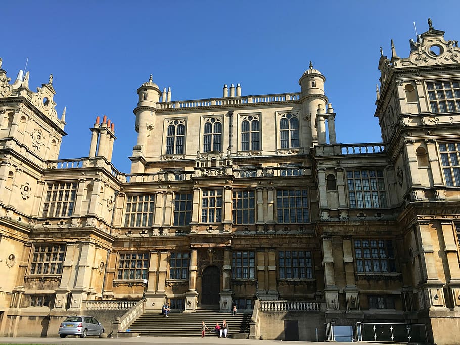 Wollaton Hall in Nottingham, England, building, photos, great Britain HD wallpaper