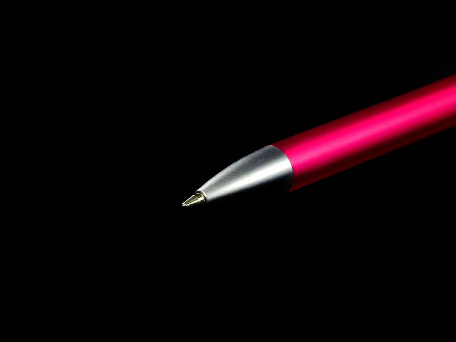 pen, schreiber, writing implement, leave, office, writing tool, HD wallpaper