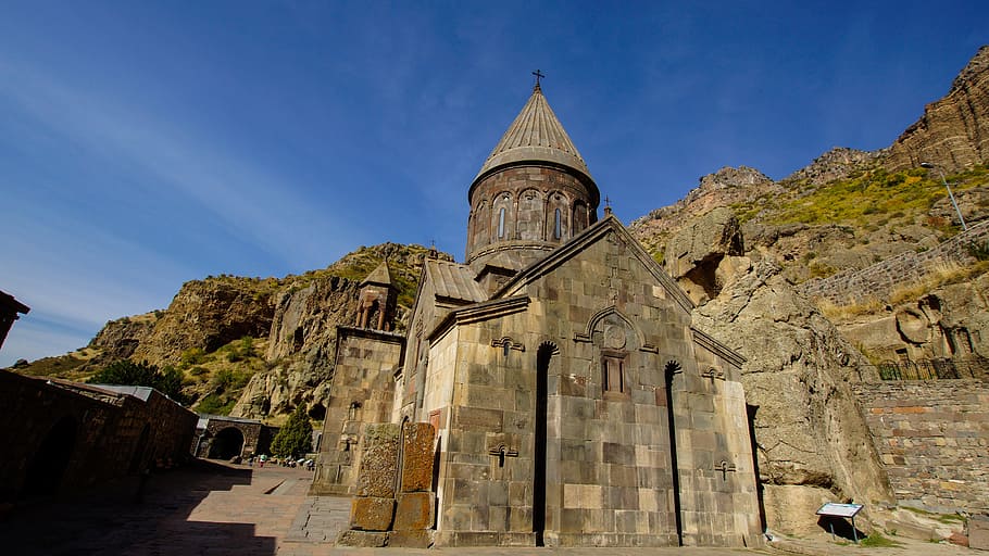 Church, Monastery, Geghard, Armenia, religion, old, christian, HD wallpaper