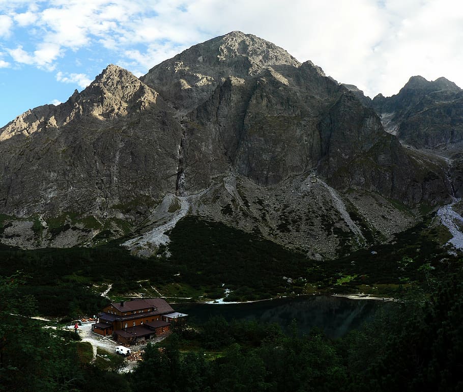 slovakia, mountains, vysoké tatry, nature, kežmarský shield, HD wallpaper