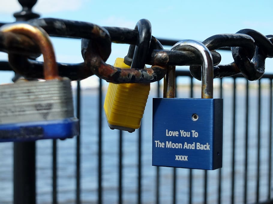 love locks, padlocks, liverpool, connectedness, forever, safety, HD wallpaper