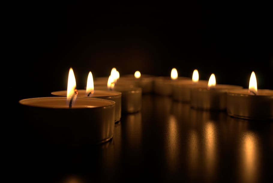 candle, the flame, lighting, burning, fire, illuminated, fire - natural phenomenon HD wallpaper