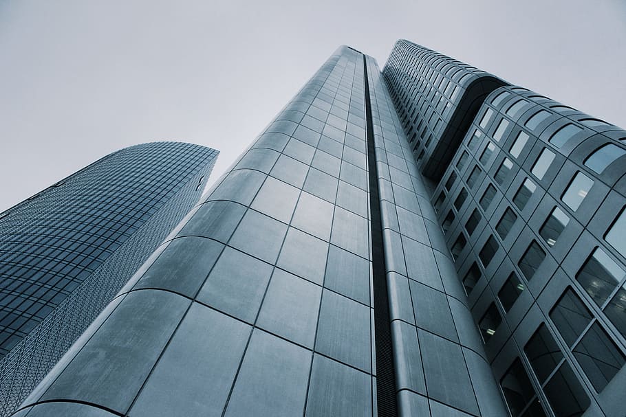 worms eye view photography of building, skyscraper, architecture HD wallpaper