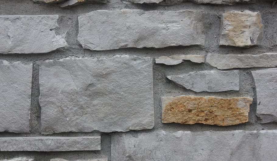 rocks, cement, textures, stone, wall, surface, solid, masonry HD wallpaper