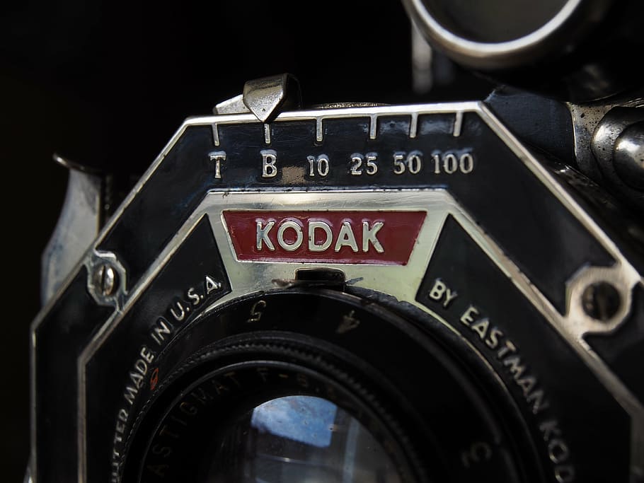 camera, kodak, text, communication, technology, close-up, no people HD wallpaper