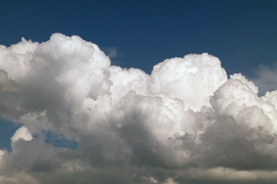Clouds, Cumulus, Cloudscape, Fluffy, sky, cloudy, meteorology HD wallpaper