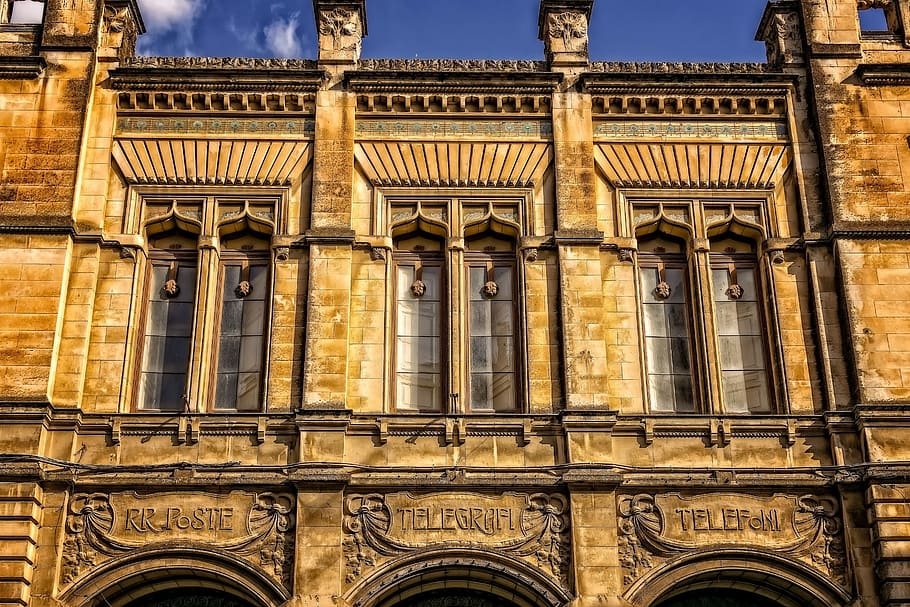 home, facade, architecture, building, old, sicily, caltagirone HD wallpaper