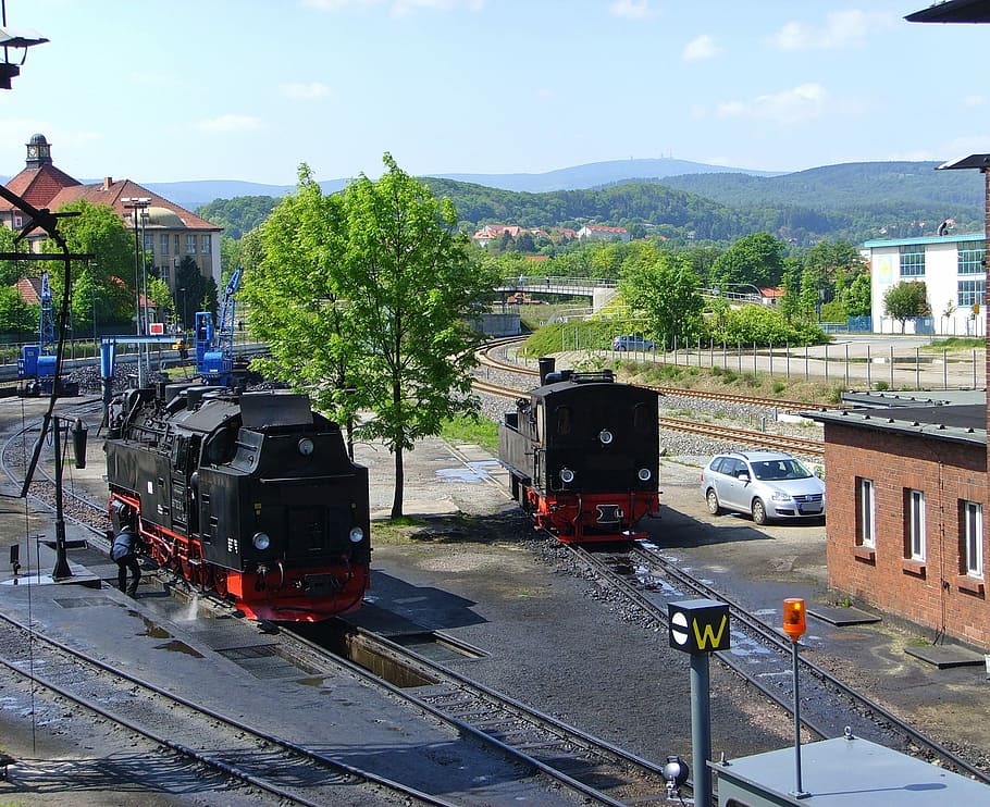 Technology, Drive, Nature, transportation, train - vehicle HD wallpaper