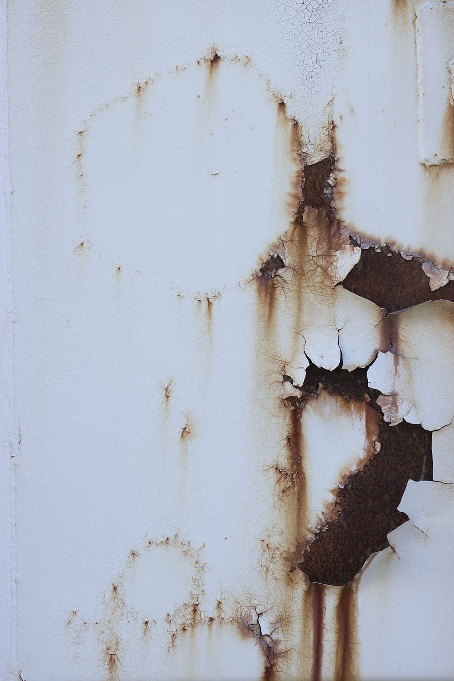 cracked paint on wall, background, white, chip, car, vintage HD wallpaper