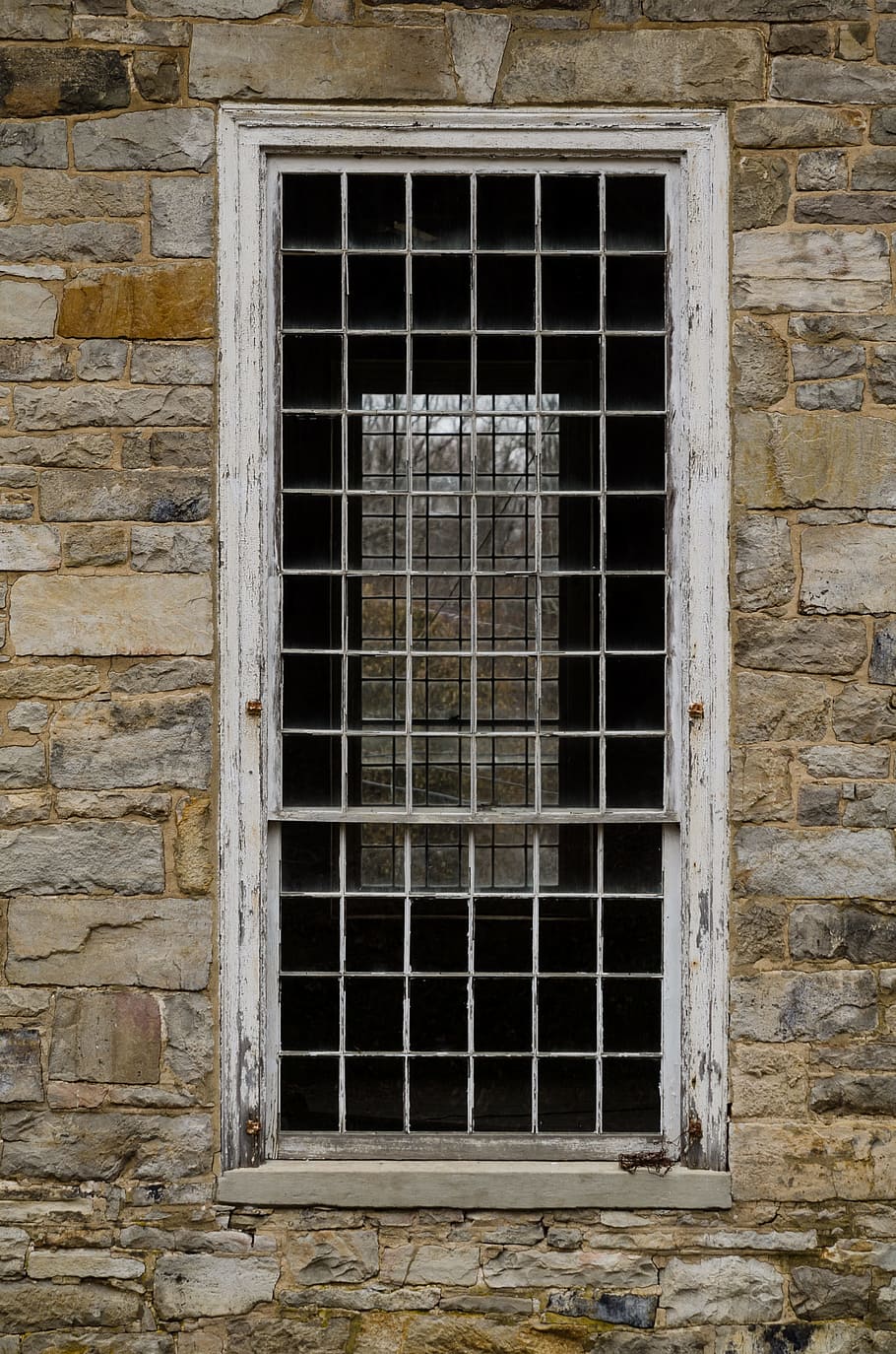 windows, stone, architecture, property, exterior, wall, built structure HD wallpaper
