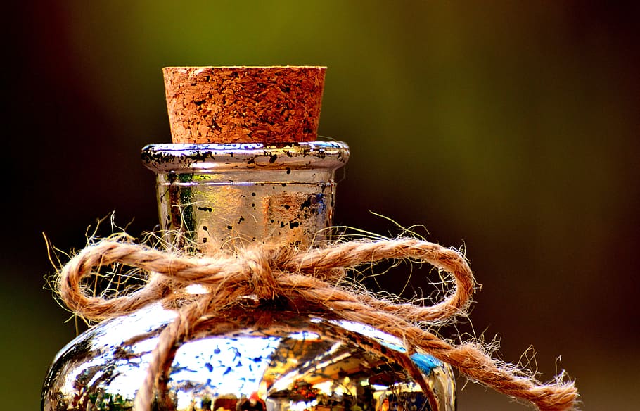 Bottle, Cork, Cord, Loop, Container, storage, close-up, no people HD wallpaper