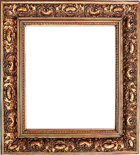 HD wallpaper: brown wooden frame, picture frame, stucco frame, decorative  frame