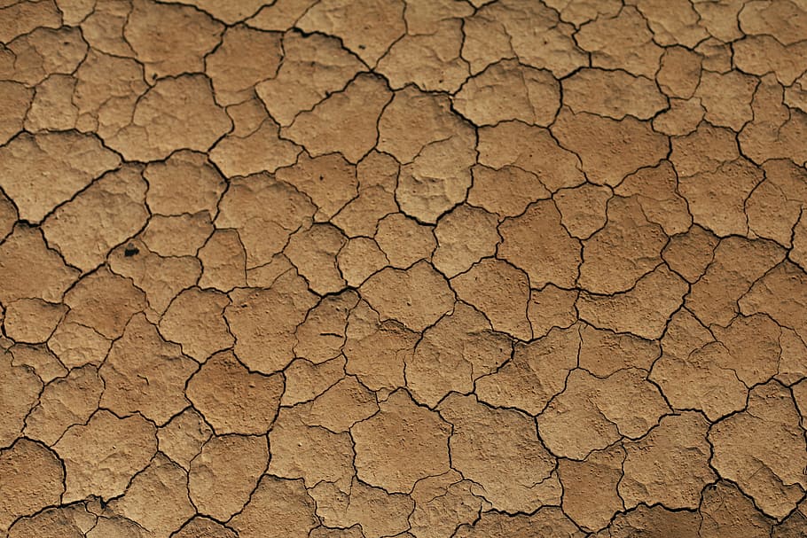 photo of brown soil, sand, desert, stone, pebble, wind, traces HD wallpaper