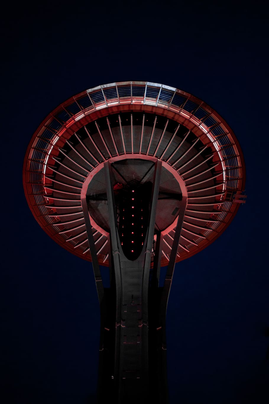 Space Needle Tower, Seattle, Space Needle tower, structure, round HD wallpaper