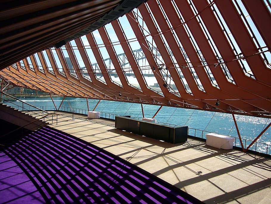 sydney, australia, opera house, sydney opera house, interior view, HD wallpaper