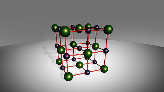 composing, 3d, cubic, surface grating, centered, face-centered HD wallpaper