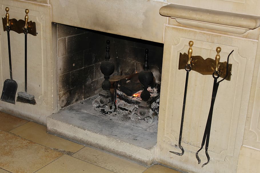 Fireplace, Embers, Warm, Glow, Oven, oven fire, home interior HD wallpaper
