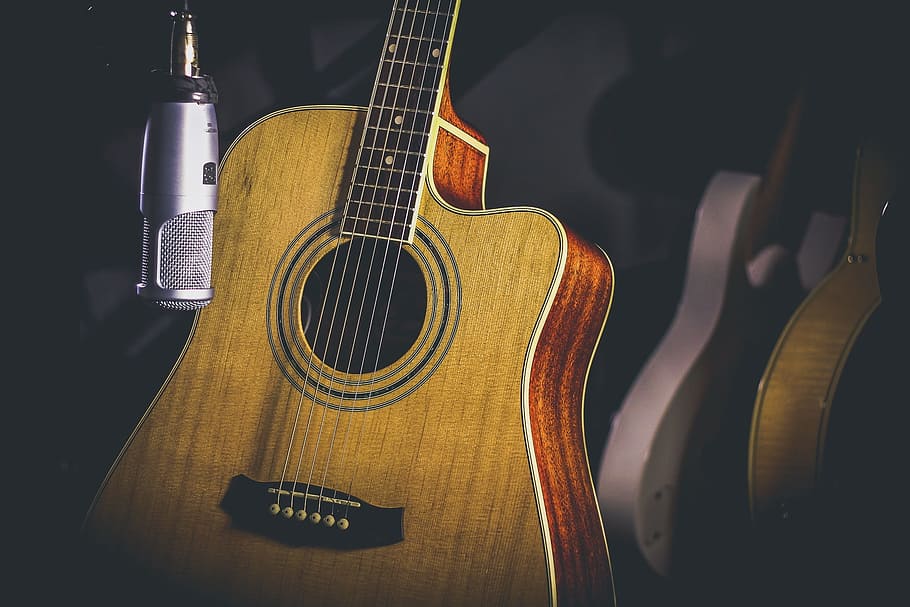 Guitar, Music, Acoustic, musical Instrument, musical Instrument String, HD wallpaper