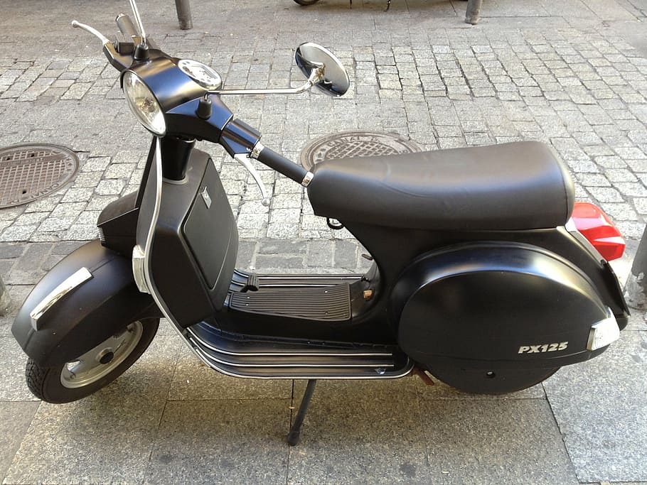scooter, moto, motorcycle, motor Scooter, transportation, street HD wallpaper