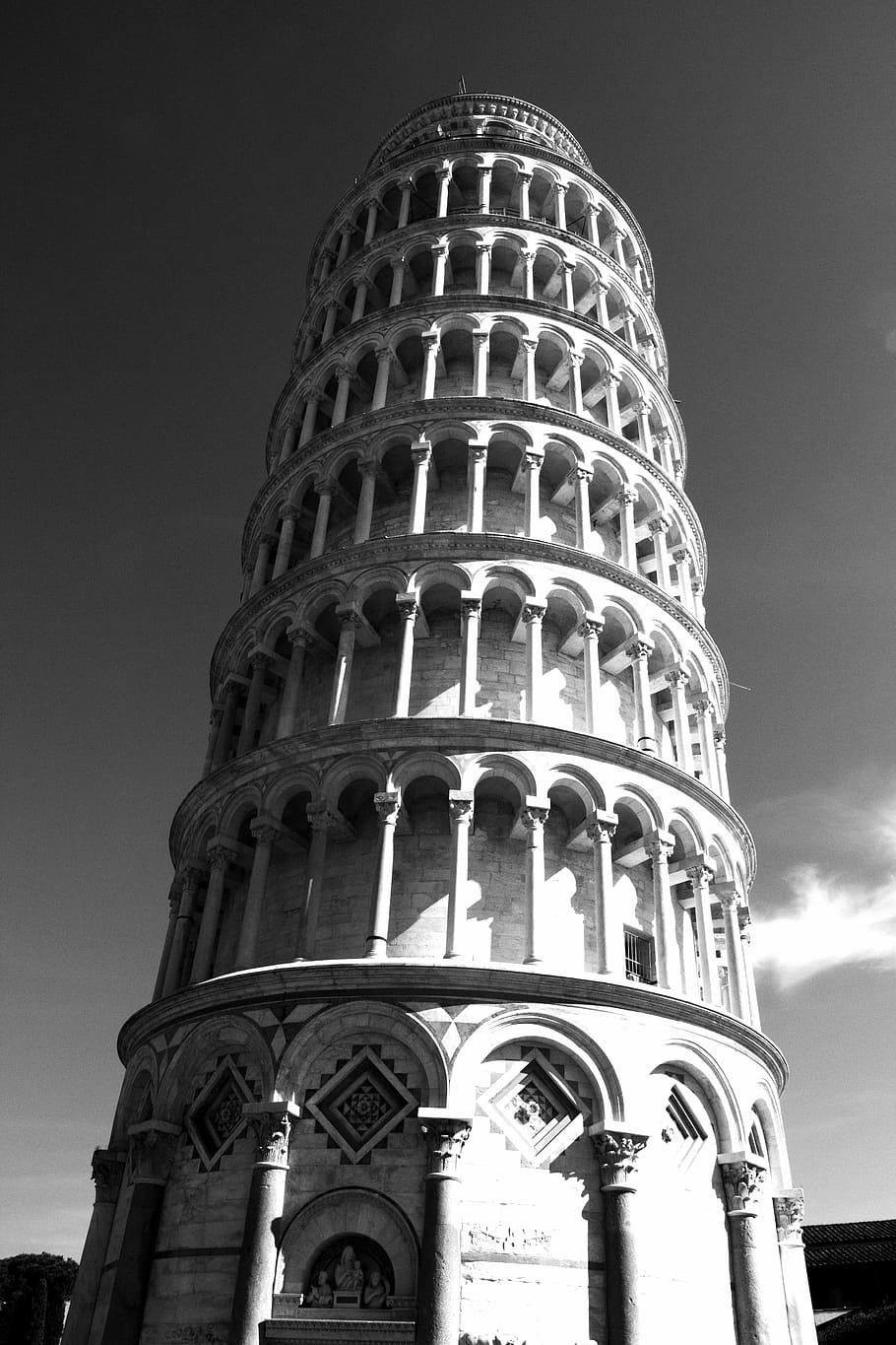 pisa, torre, tuscany, monument, works, culture, tourism, italy, HD wallpaper