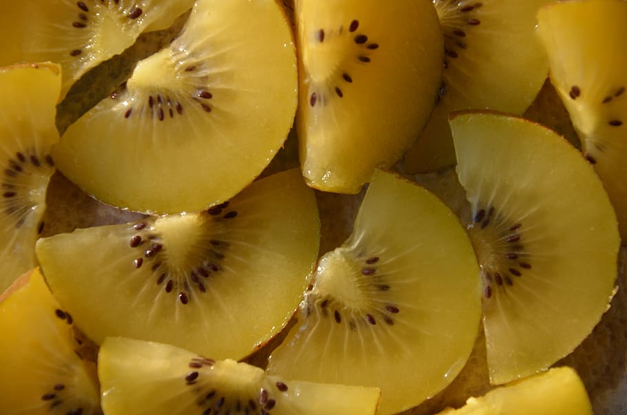 fruit, yellow, kiwi, food and drink, healthy eating, freshness HD wallpaper