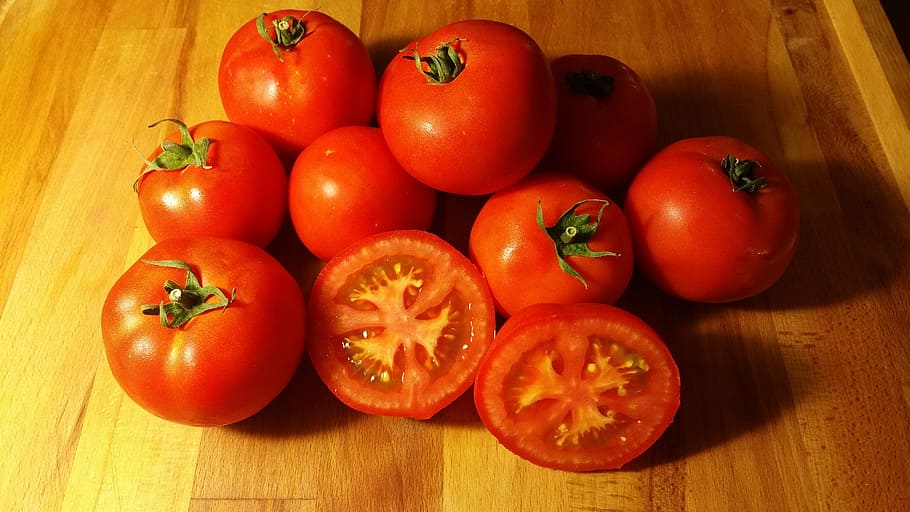 tomato, fresh, healthy, fruit, food, food and drink, healthy eating HD wallpaper