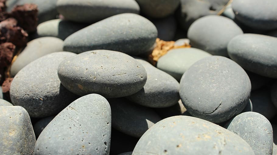 Rocks, Garden, Nature, Stone, Gardening, large group of objects HD wallpaper