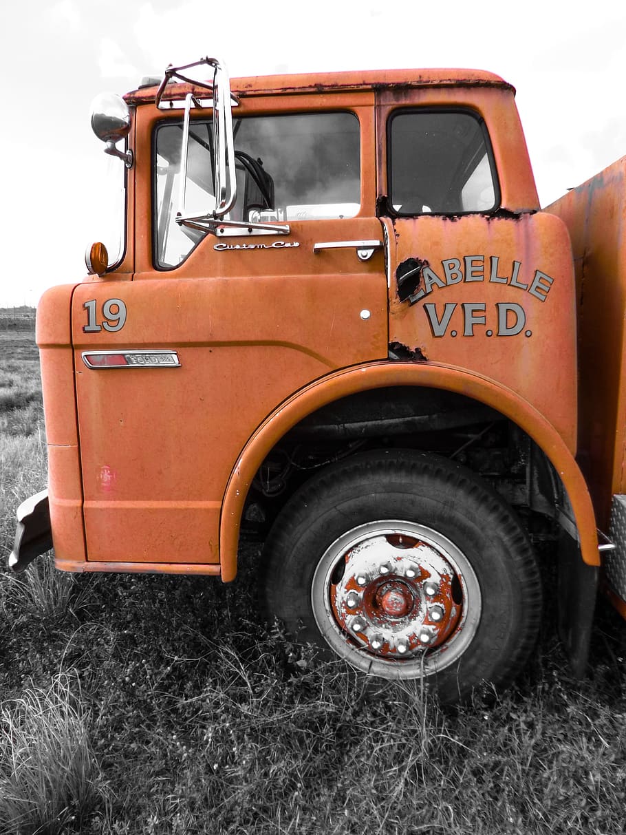 Fire, Engine, Antique, Truck, antique truck, old fire engine HD wallpaper