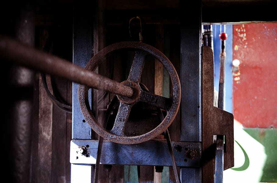 engine, boat, fisherman, old, old-fashioned, steel, metal, no people HD wallpaper