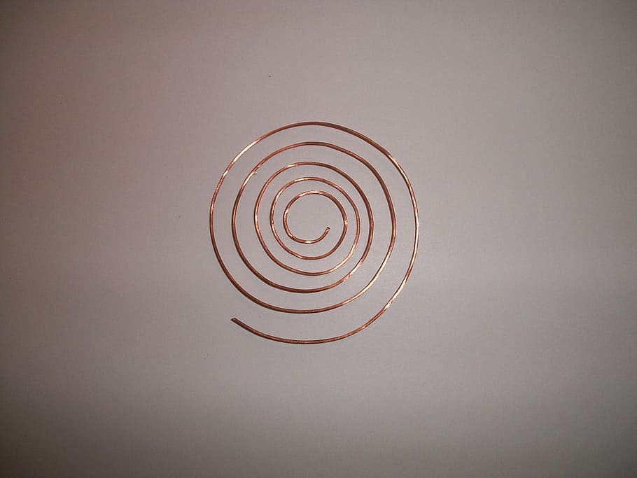 Spiral, Copper, Wire, Metallic, Coil, concentric, no people HD wallpaper