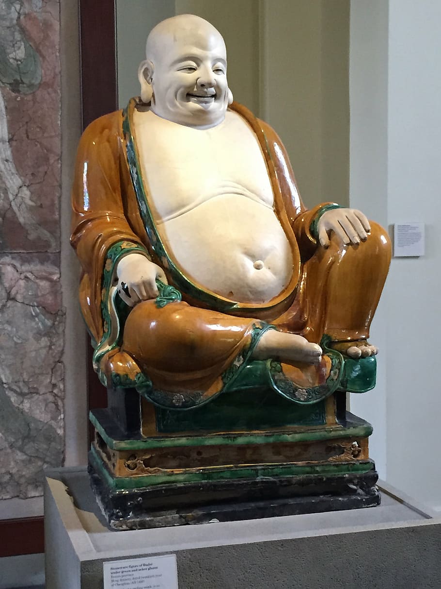 buddhism, wisdom, zen, representation, art and craft, sculpture HD wallpaper