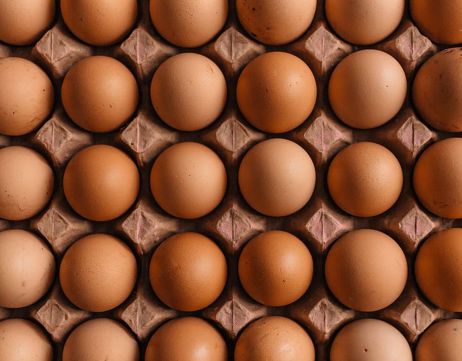 native egg lot, tray of organic eggs, flatlay, food, shell, food and drink HD wallpaper