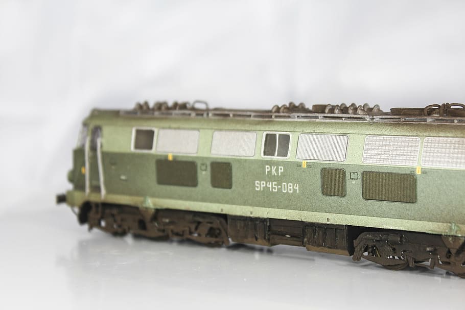 paper model, choo choo train, locomotive, pkp, railway, metal, HD wallpaper