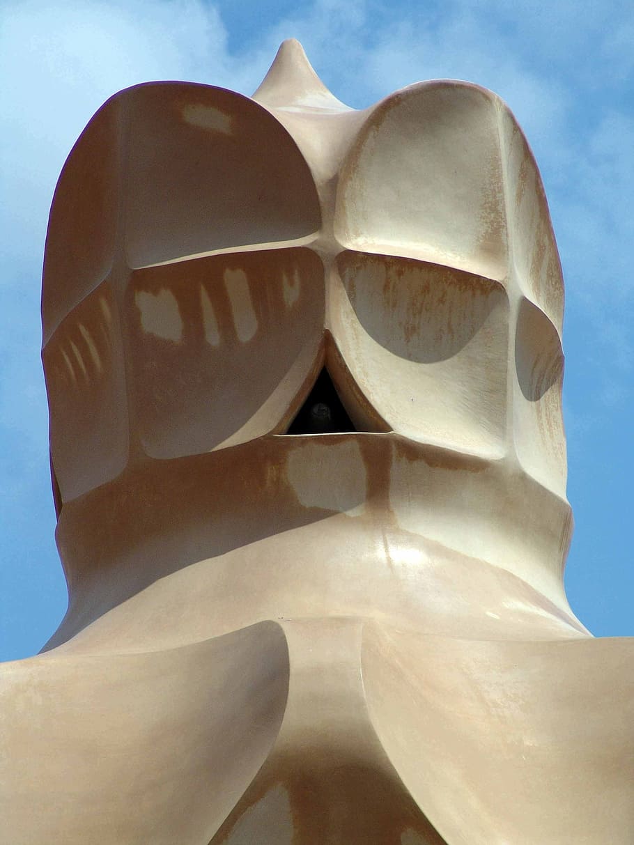 art, architecture, fun, abstract art, barcelona, sculpture HD wallpaper